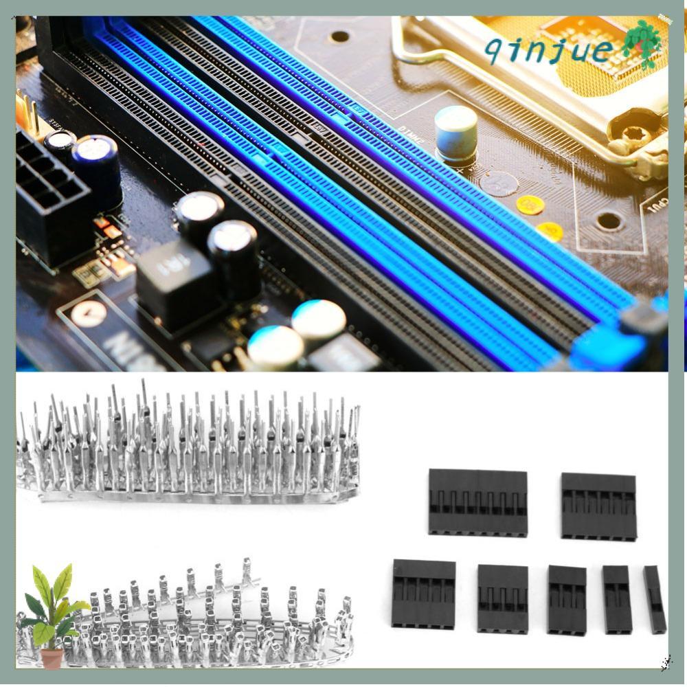 QINJUE 310PCS Wire Jumper Connector, 9 ค่าพลาสติก Header Connector Housing, ชุดสารพัน 2.54 มม.Pitch 