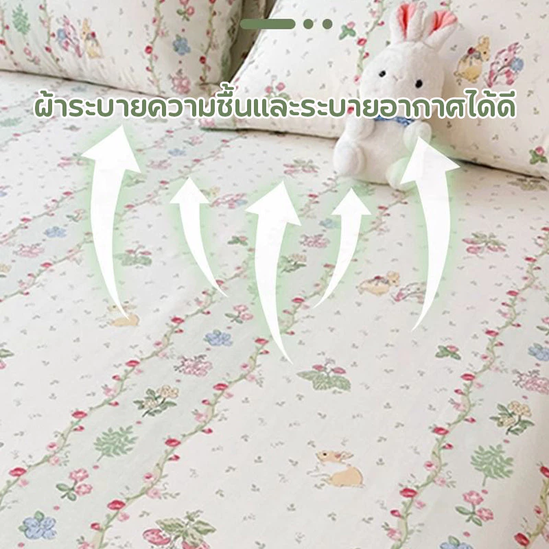 ปลอกหมอน 2ใบ/แพ็ค 48cmx74cm ลายน่ารัก ผ้านุ่ม thumbnail 6