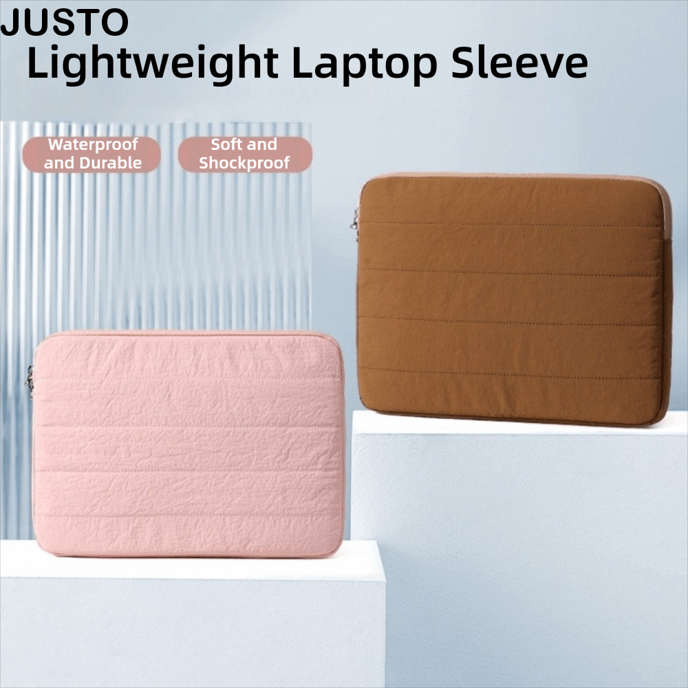 JUSTO Laptop Sleeve Carring , โน๊ตบุ๊คผ้าใบทนการสึกหรอ, กันกระแทก 13 14 15 16 นิ้วกระเป๋าแล็ปท็อปกันน้ําสําหรับ Dell LG16