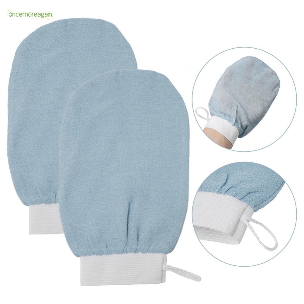 Moroccan Shower Hammam Exfoliating Glove 12 pcs Bath Scrub Mitt สําหรับผิวเรืองแสง