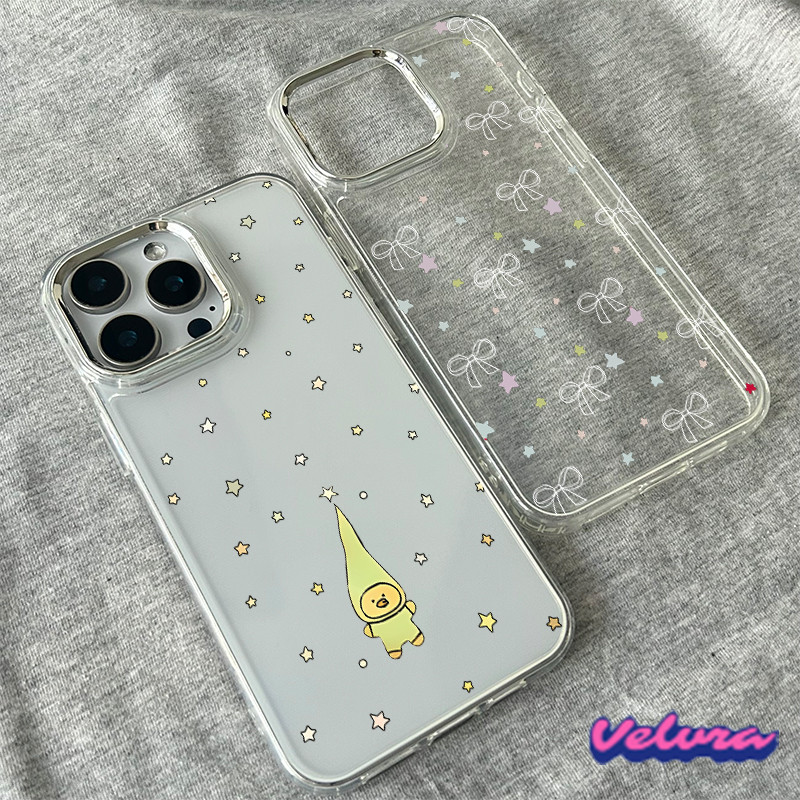 ความรู้สึกขั้นสูง จัดส่งจากประเทศไทย สัตว์น่ารักและดาวสำหรับ iPhone เคสไอโฟน 16 12 11 PRO MAX 13 15 14 X XS MAX XR 7/8PL