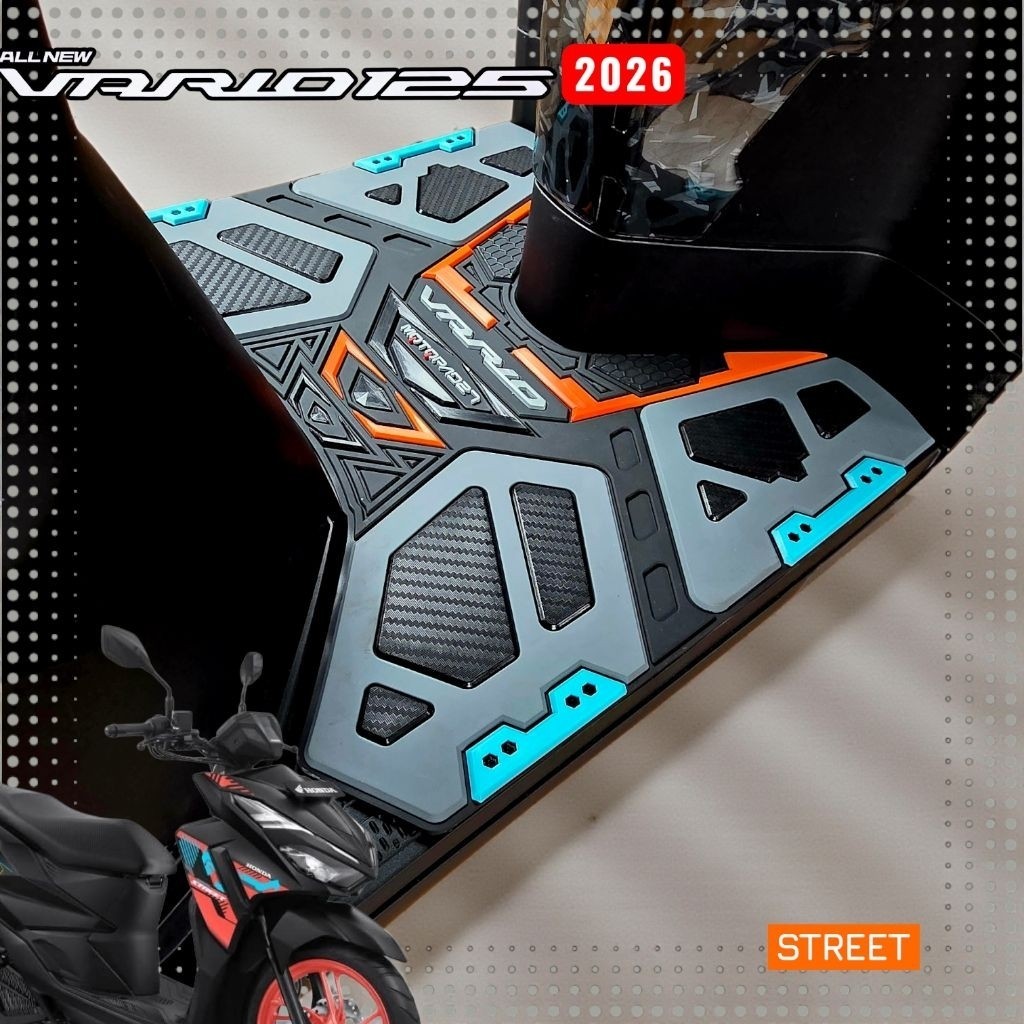 Motopad27 Step Floor Carpet All New Vario 125 2026 Vario 125 Street 2026