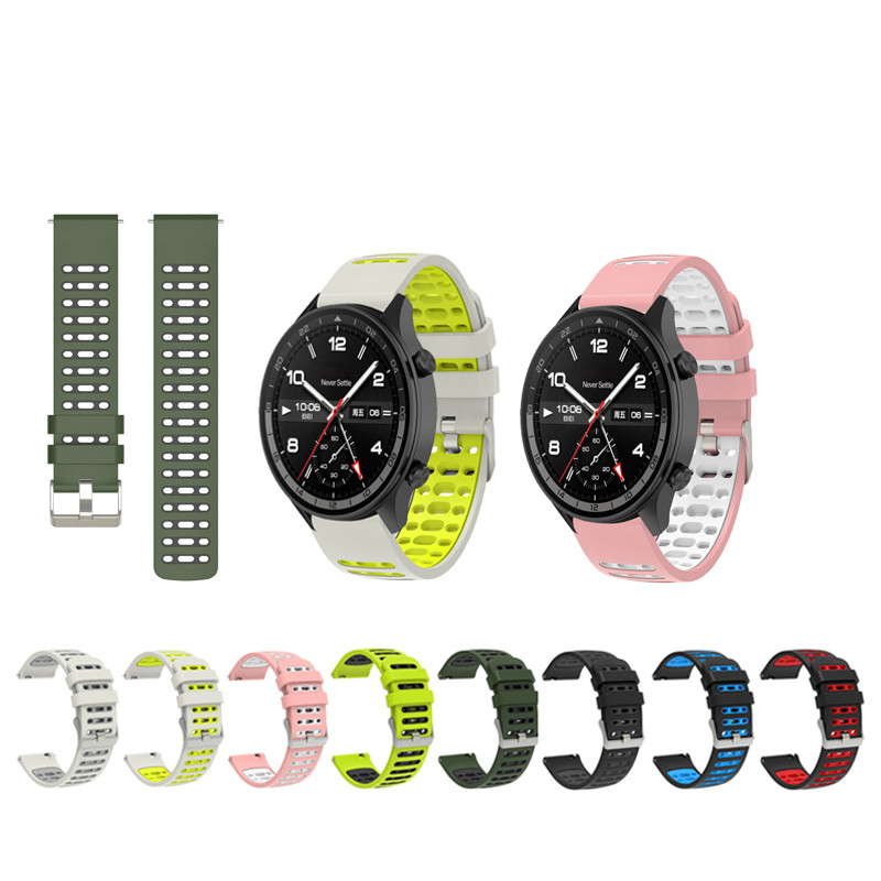 สําหรับ OPPO watch X 2 4pro Sprot Oneplus นาฬิกา 3 2 2R ซิลิโคน breathable snap sport band