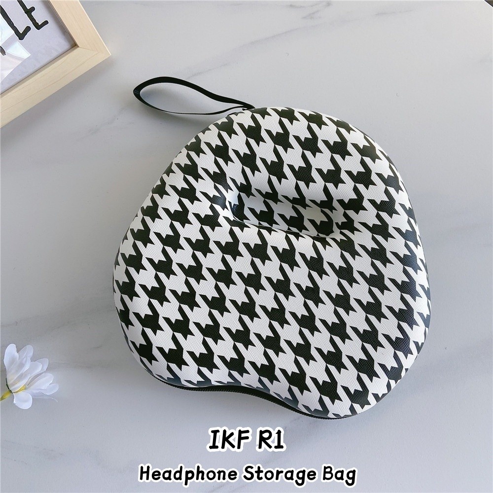 ส่วนลดสําหรับ IKF R1 เคสหูฟังการ์ตูนชุดหูฟังแบบเรียบง่ายหูฟังกระเป๋าเก็บปลอกกล่อง