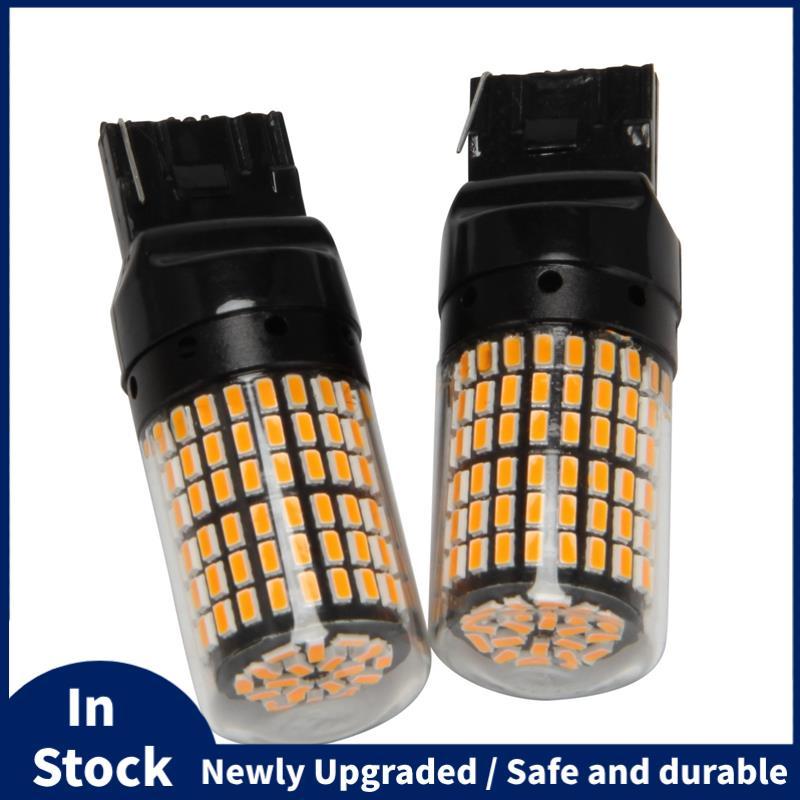 2 ชิ้น Super Bright Canbus T20 7440 W21W Wy21W 144-Smd ย้อนกลับไฟเลี้ยวไฟสัญญาณข้อผิดพลาดฟรีไม่มีแฟล