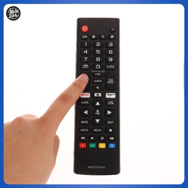 WL| 1 ชิ้นสําหรับสมาร์ททีวี 43UK6300PUE 32LK610BPUA 49UK6300PUE 55UK6300PUE ใหม่ AKB75375604 รีโมทคอ