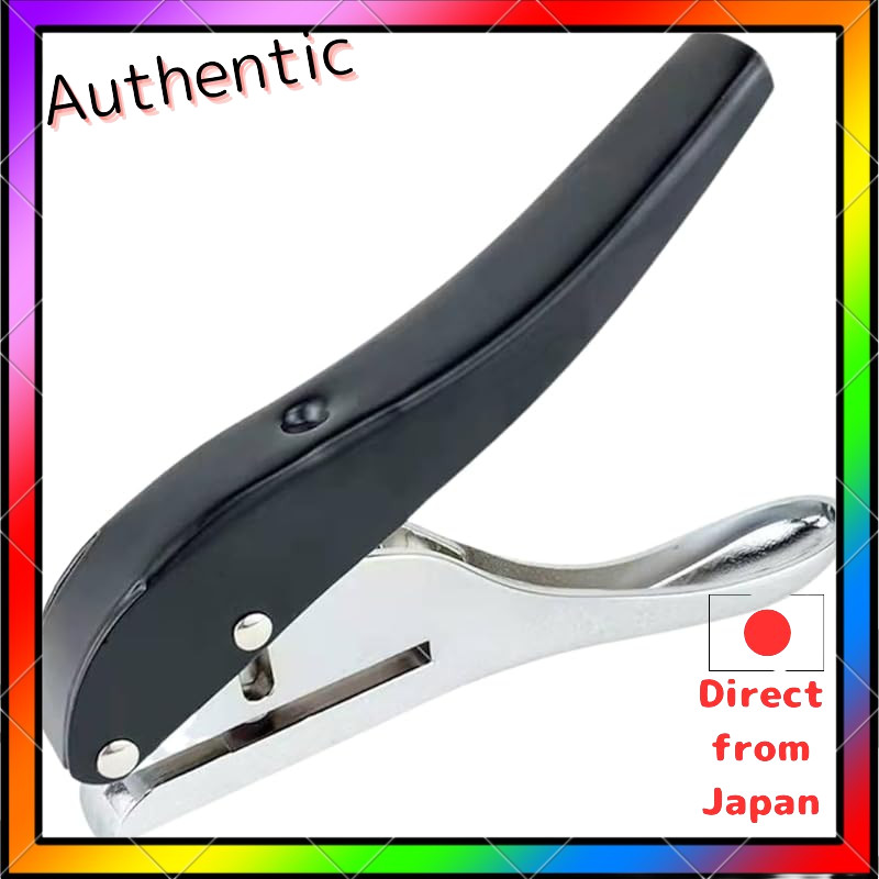 I'm So Happy 1-Hole Paper Punch (8mm, 3mm, and 6mm Options) - Suitable for Thick Paper, Creates Smal