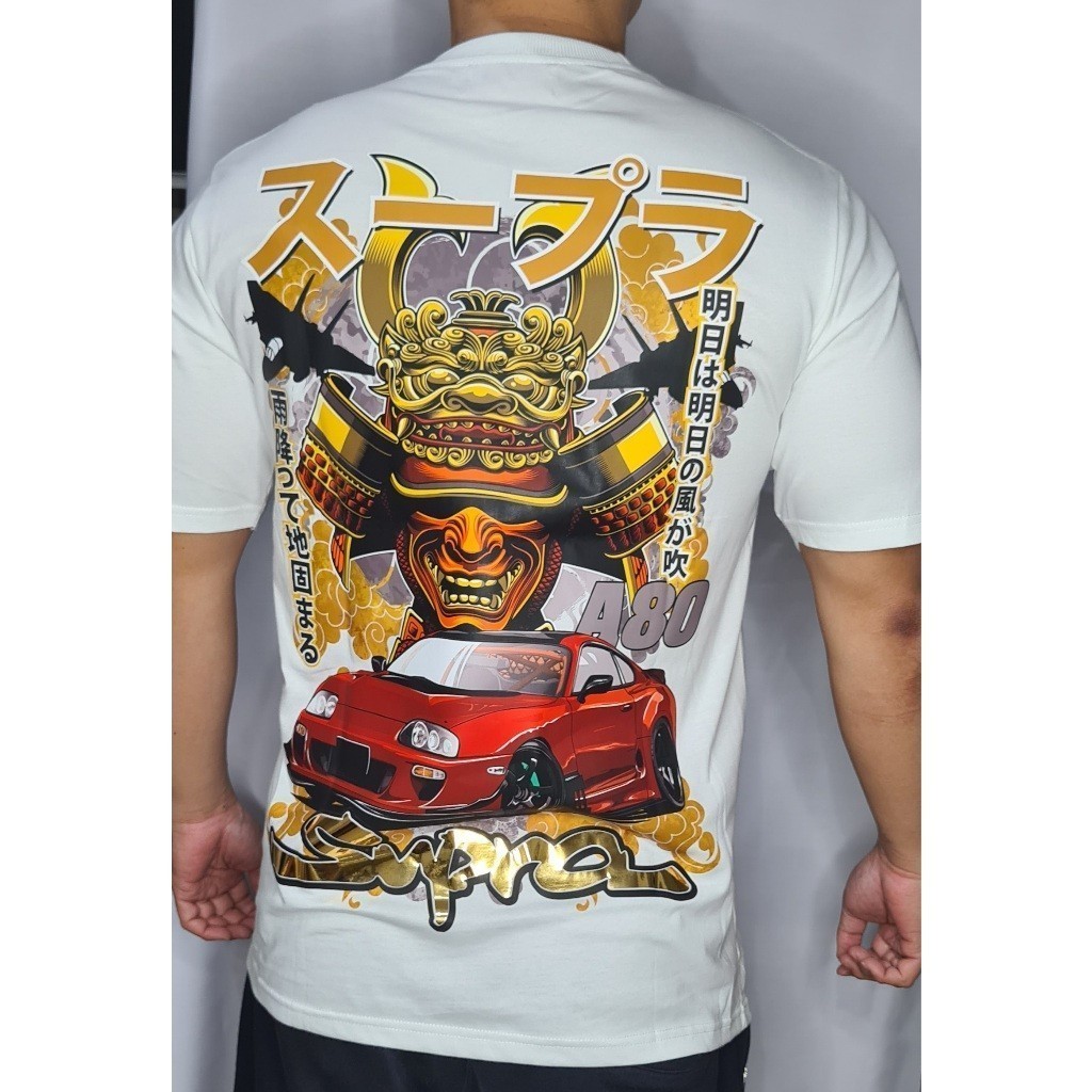 T-Shirt Punk BERRY ORIGINAL SUPRA A80 BARONG Exclusive (GOLD) เสื้อยืด/KAOS IMPORT/Tops Men/T SHIRT 