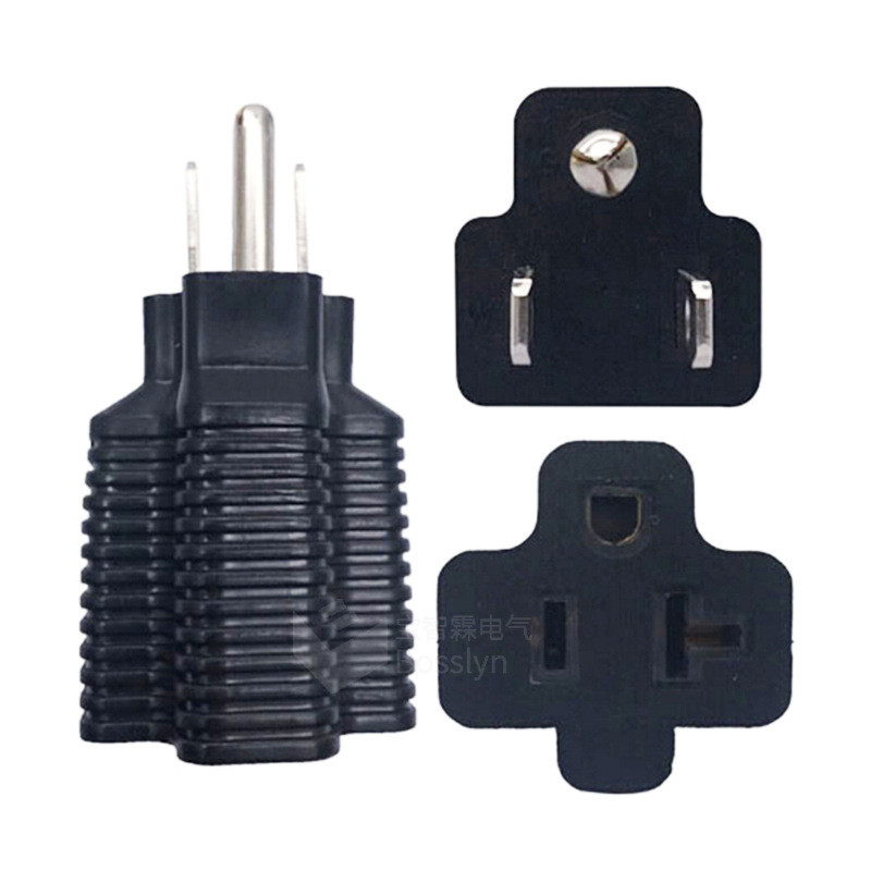 โรงงานขายตรง 15A ถึง 20A American Standard ปลั๊กแปลง NEMA 5-15P ถึง NEMA 5-20R อะแดปเตอร์มาตรฐานอเมร