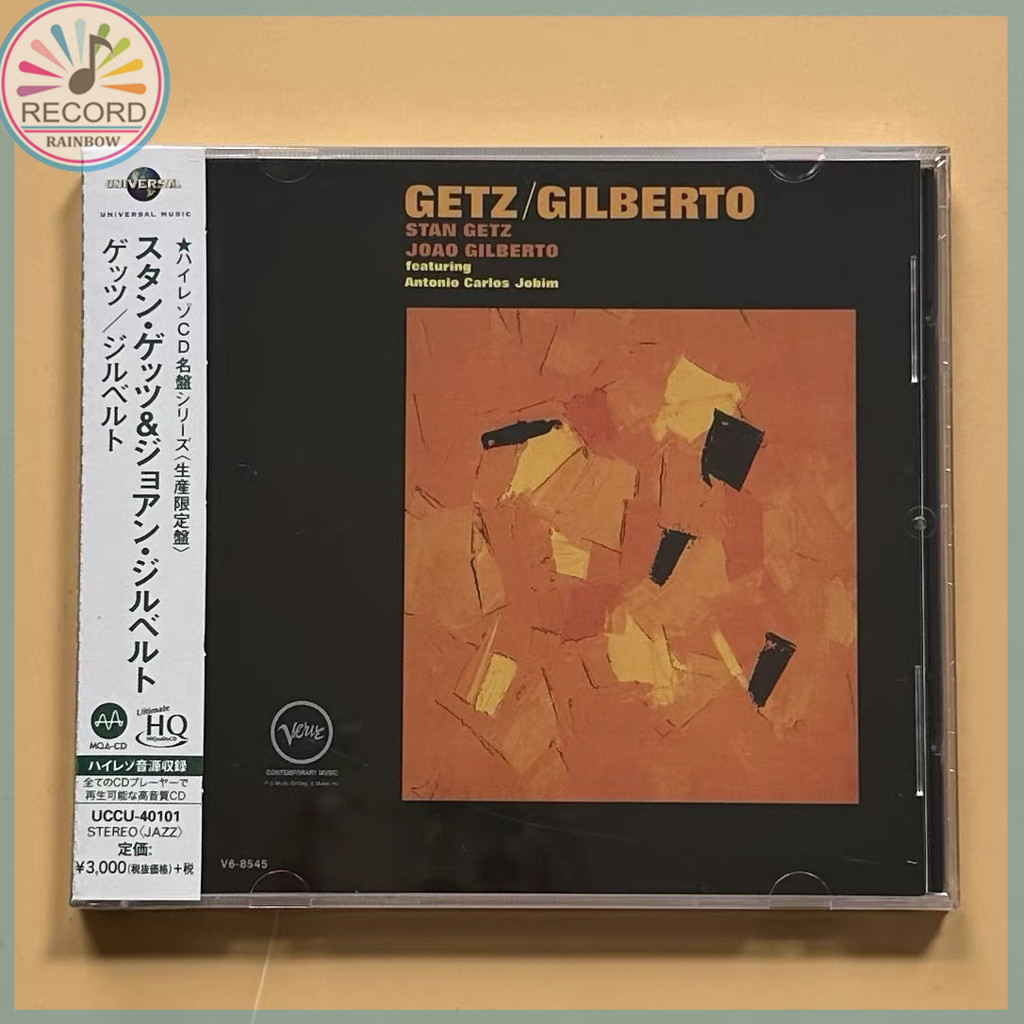 GETA GILBERTO Stan Getz Joao Gilberto Original CD Album [Sealed] Brand New