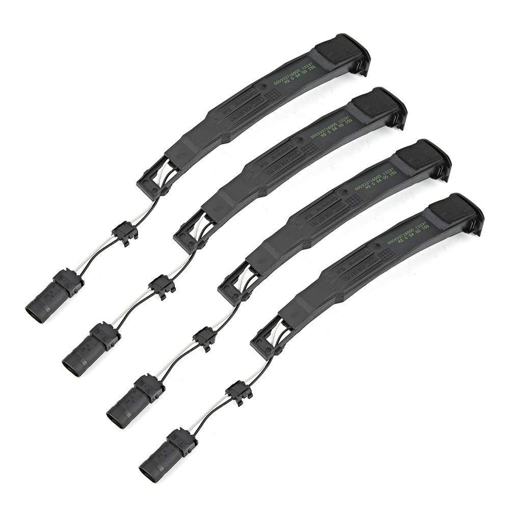 4 ชิ้นประตู Handle Sensor ภายนอกประตู Handle Sensor Pin Switch Fit สําหรับ Avant 4G8927753 สีดํา