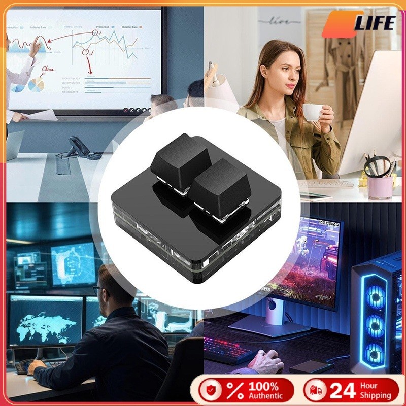 ส่งจากกทม！แป้นพิมพ์gaming keyboard 2/3 Key copy paste คีย์บอร์ดเกมมิ่ง