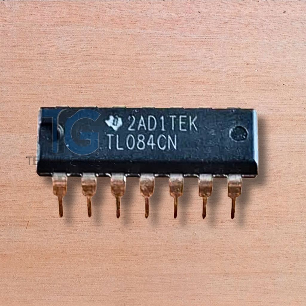 IC TL084CN TL 084 Op Amp Quad JFET ต่ํา Bias DIP 14