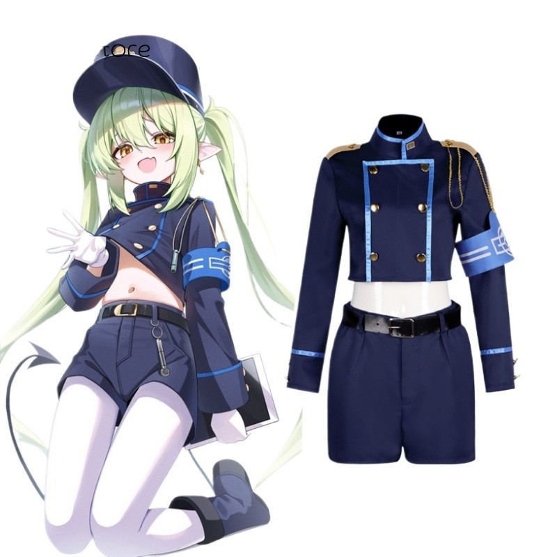 ชุดคอสเพลย์นักเรียน Tachibana Hikari Nozomi จากเกม Blue Archive