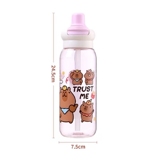 Capybara พิมพ์ปลาโลมา 750มล นักเรียนชั้นประถมศึกษาอนุบาล T01292-สุ่มสีหนึ่ง-1Pcs