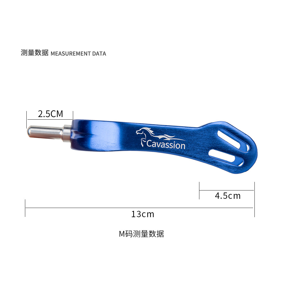 Cavassion Multi-Spurs Head Aluminium Spurs Spurs Horse Supplies Training Rocky Horse Tools ใช้กับรอง