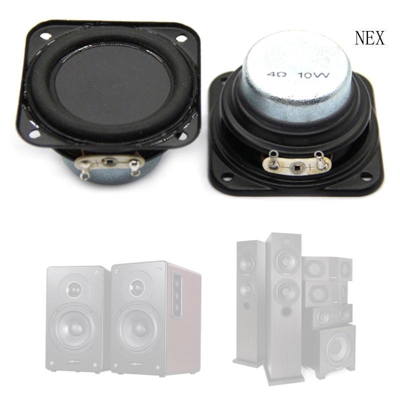 NEX คุณภาพ 10W 4Ohm ลําโพงเต็มช่วงสําหรับผู้ที่ชื่นชอบการ DIY ลําโพงมัลติมีเดีย