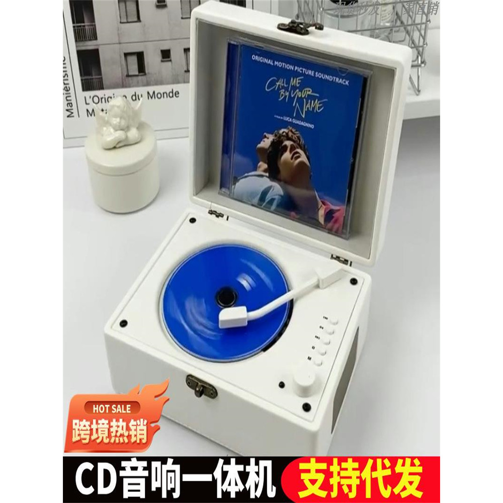 [ข้อเสนอพิเศษ] Jay Chou Album cd Player Retro Music Album ลําโพงบลูทูธ Integrated Player Audio cd cd