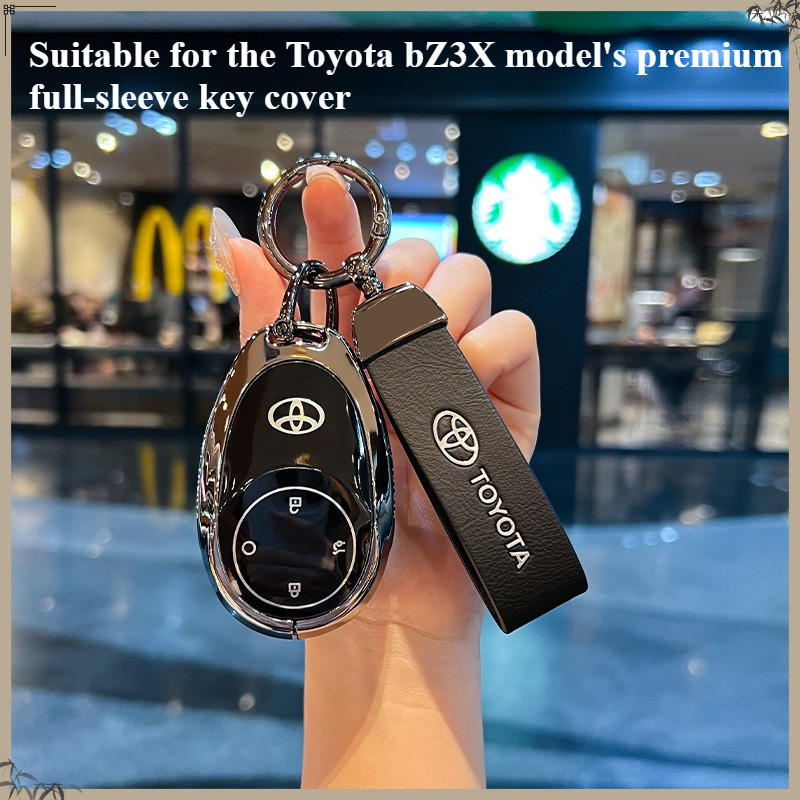ฝาครอบกุญแจ Fob หรูหราสําหรับ Toyota bZ3X