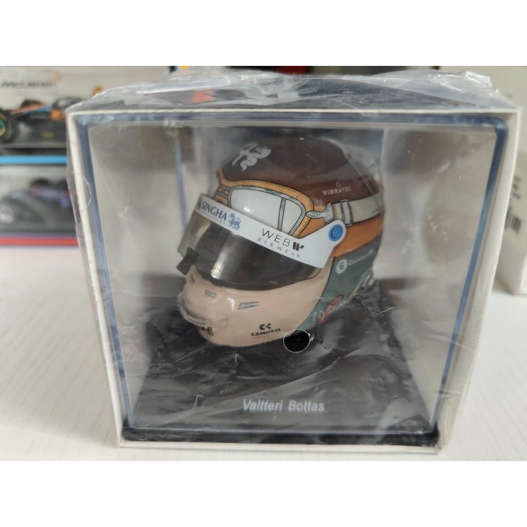 [คลังสินค้าพร้อม] Portas Alpha Romeo Fleet C43 Racing F12023 Italy Grand Prize Set เคลือบพิเศษหมวกกั