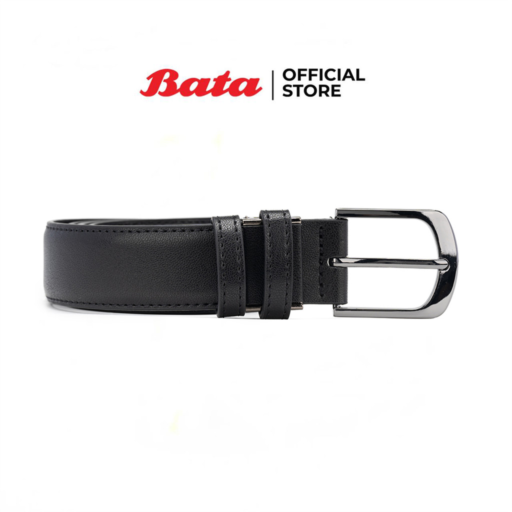 Bata حزام رجالي ELLIS-PIN ‏110 سم — أسود — صورة 3