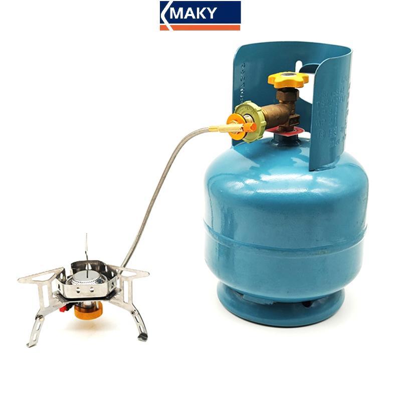 MAKY LPG Tank Converter แก๊สเตา Connector ปฏิบัติสังกะสีอัลลอยด์ LPG ถังอะแดปเตอร์อุปกรณ์ TH