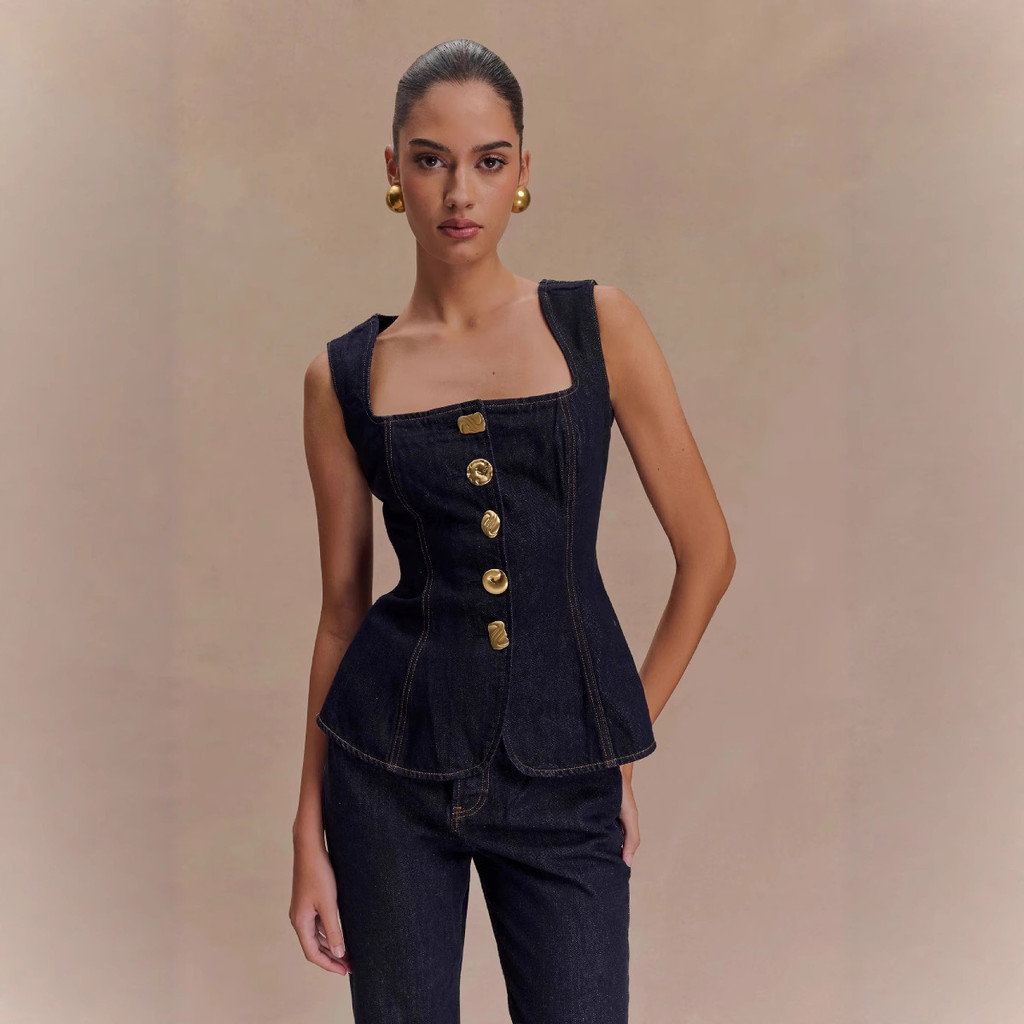 Mc Jeans กางเกงยีนส์ผู้ชาย ทรงกระบอกขาตรง (Straight) สียีนส์เข้ม MAIP176