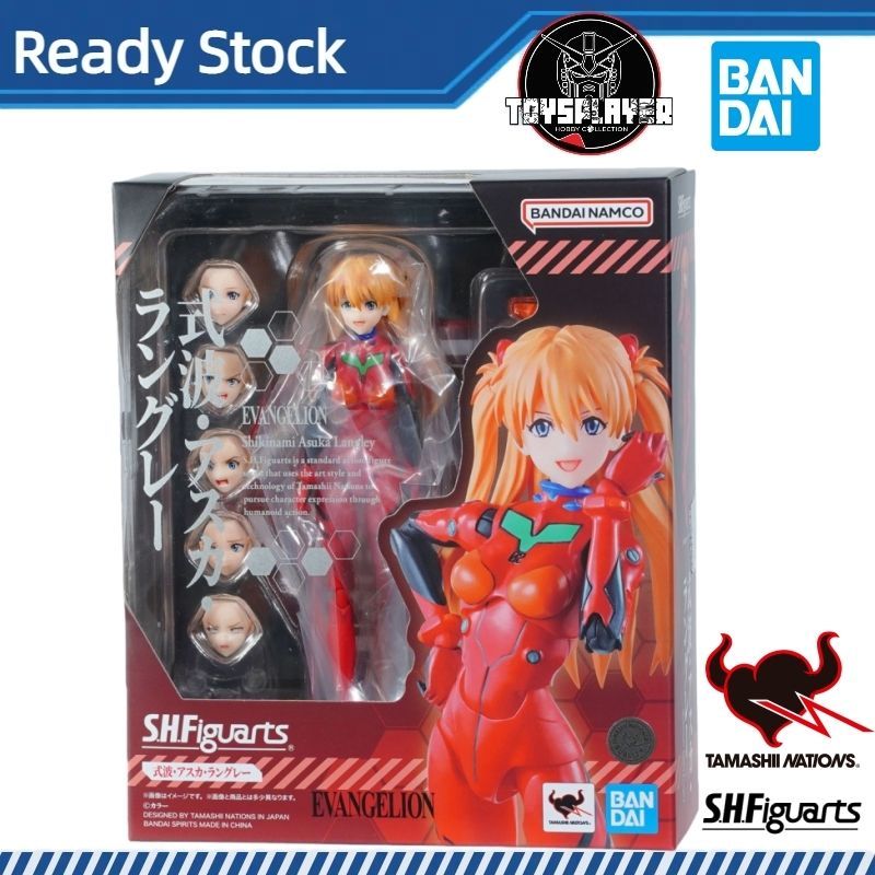 BANDAI Tamashii SHFiguarts Asuka Shikinami Langley Action Figure