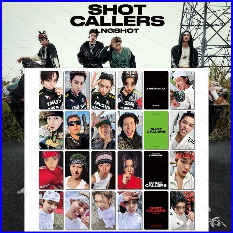 SQ3 4 ชิ้น/เซ็ต LNGSHOT การ์ด LOMO Debut EP SHOT CALLERS Jay Park โปสการ์ดคอลเลกชันดาวอุปกรณ์ต่อพ่วง