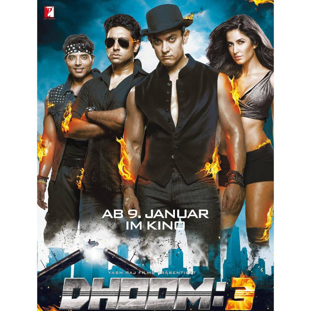 [ภาษาอังกฤษ][คลังสินค้าพร้อม] ภาพยนตร์ Blu-ray HD 4K UHD 1080P Dhoom 3