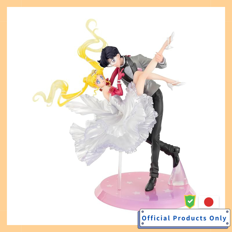 TAMASHII NATIONS Sailor Moon Usagi & Tuxedo Mask [Moonlight Glow Edition] FiguartsZERO Shuetto Colle