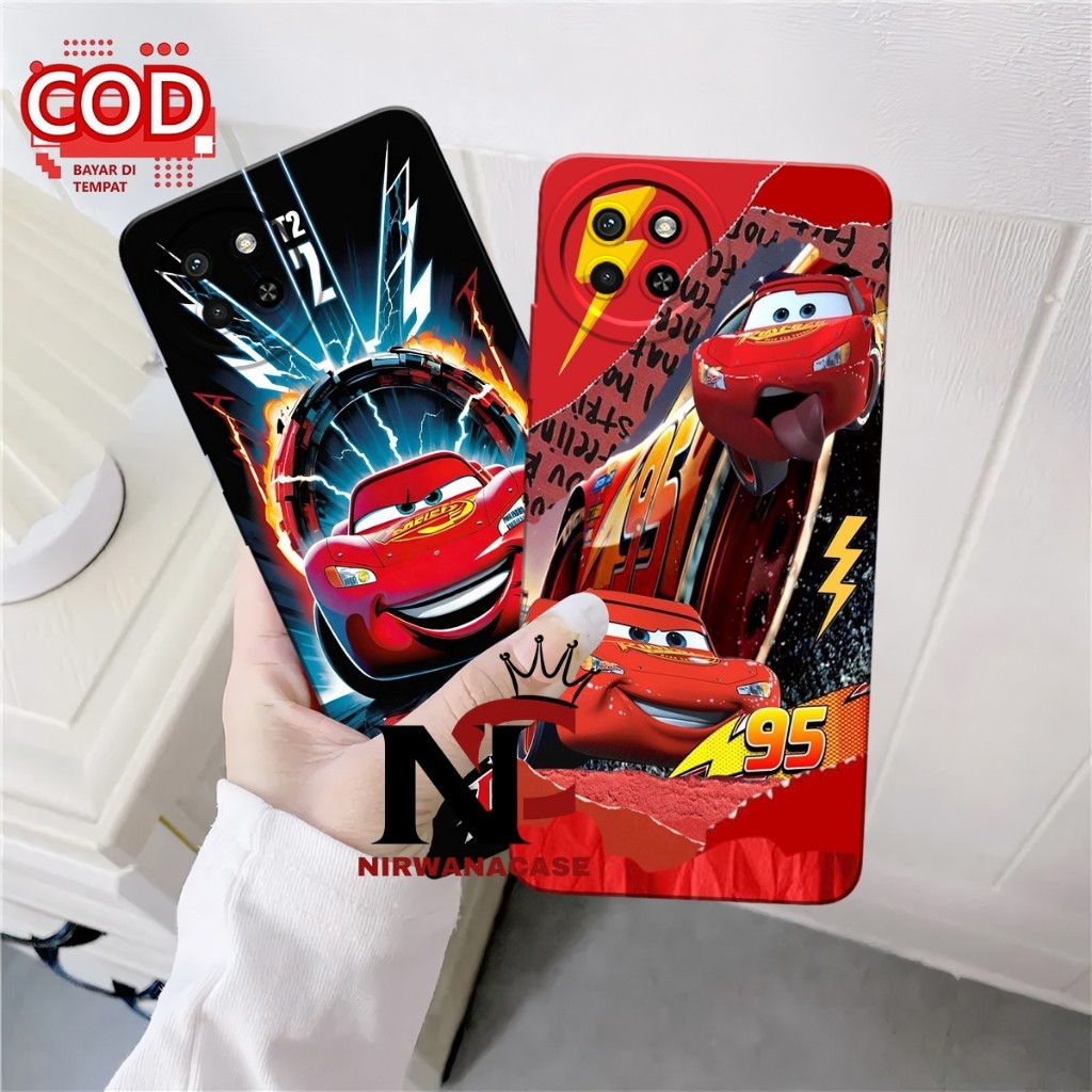 ซิลิโคน Hp Itel S23 Motif Lightning MQueen กรณีแฟชั่นผู้ชาย Softcase Macaron อุปกรณ์เสริมโทรศัพท์มือ