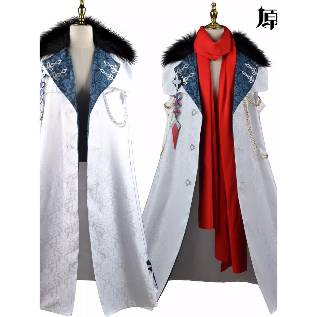 มาสคอต ชุดแฟนซี Fools Cloak CEO cos to Winter Country Dharma Fujin Puppet Captain Cloak cos