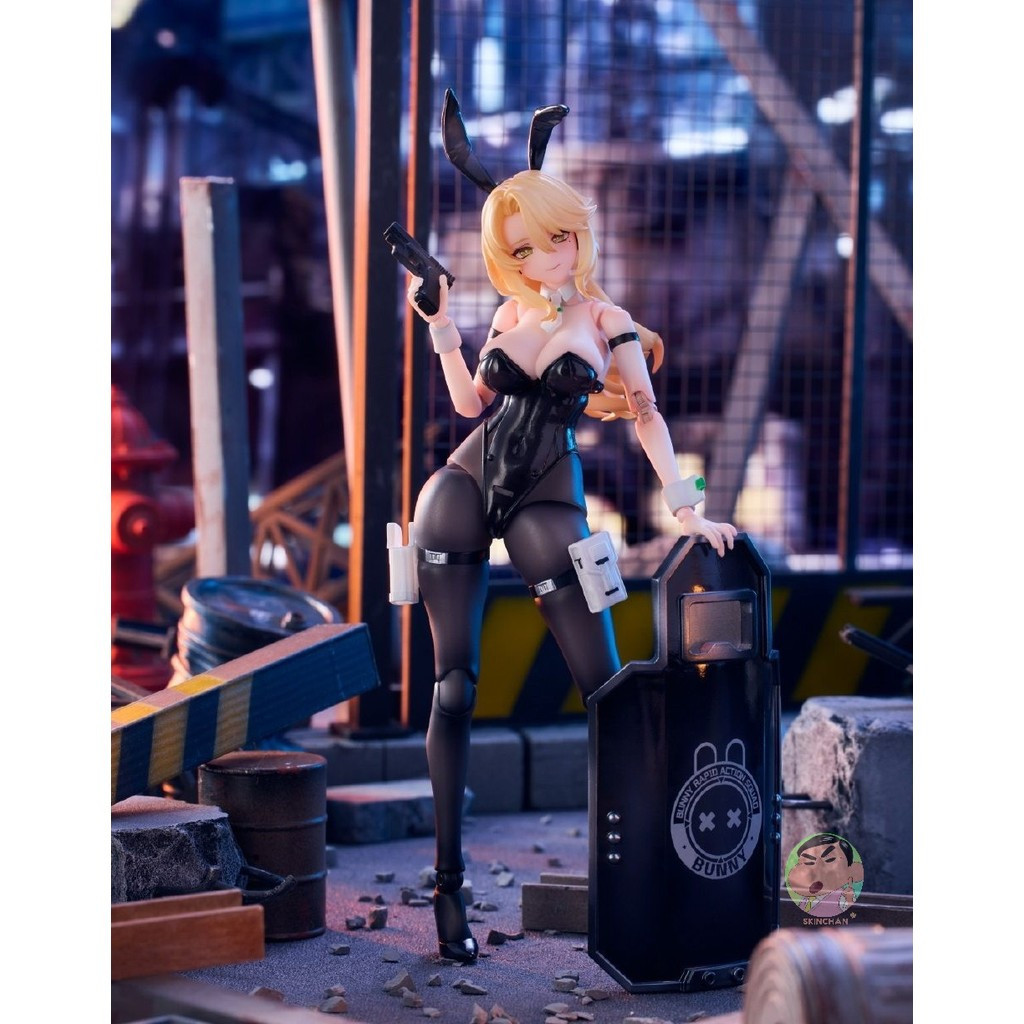 ( ⭕ PRE-ORDER)Sushiworks 1/12 Bunny Rapid Action Squad Guardian Erena Action Figure