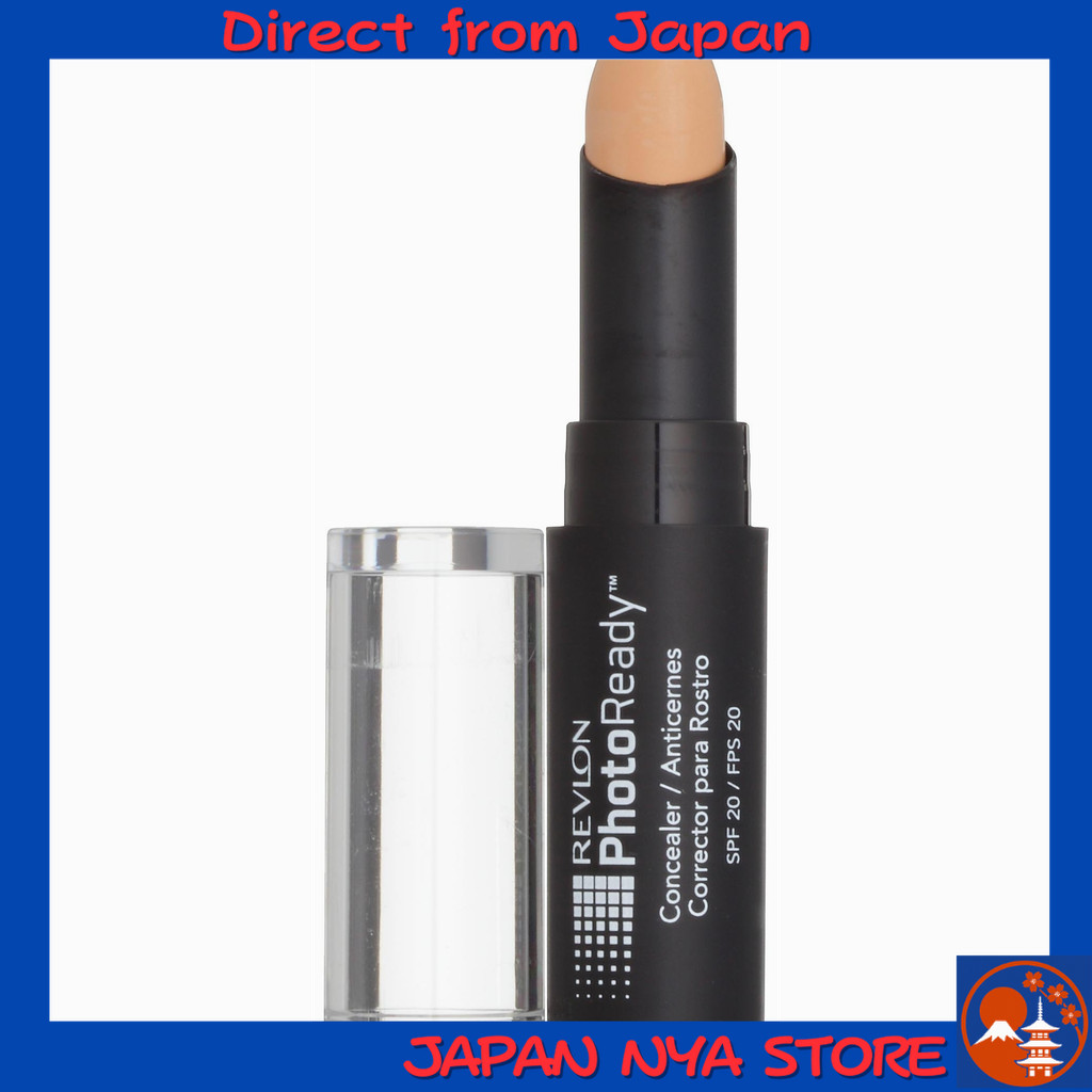 Revlon PhotoReady Concealer 004 Medium 3g แบบแท่ง ปกปิดเนียนเรียบ (Smooth & Cover) ปกปิดรอยคล้ำและรู