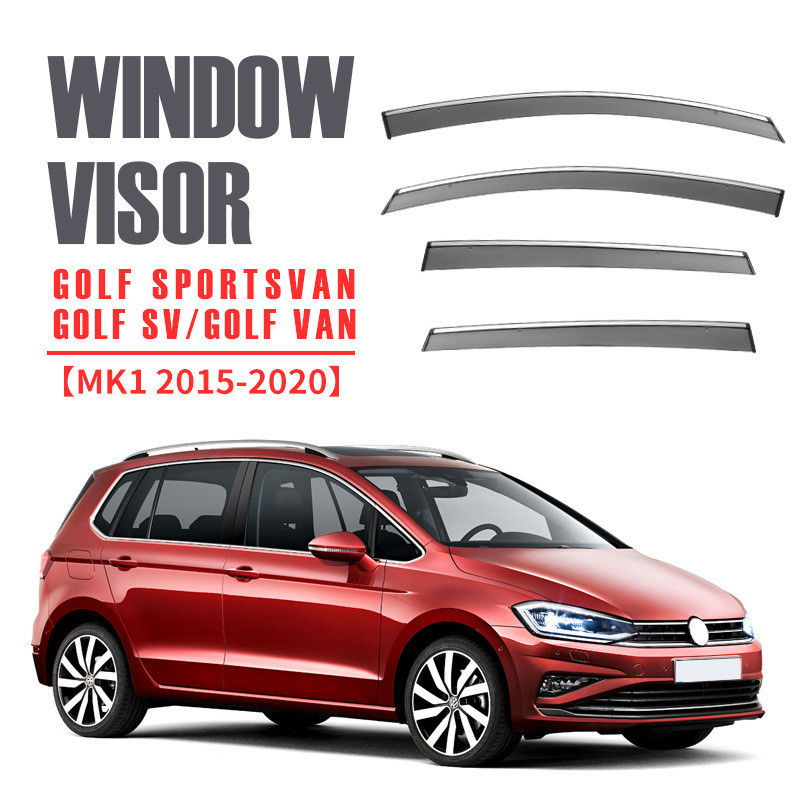 เหมาะสําหรับ Volkswagen VW Golf Sportsvan Golf SV Window visor Golf Window visor Factory Ready Stock
