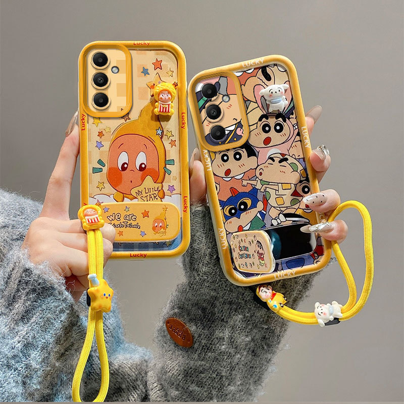 เคส For Samsung A56 5G / Samsung A55 5G / Samsung A36 5G / A35 5G / A26 5G tpu JMZJหรูหรากระจกขาตั้ง