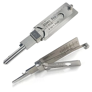 SS001 PRO SS002 PRO Key ถอดรหัสสแตนเลส Precision เครื่องมือ O-ring Pickup ชุดตะขอเครื่องมือรถกระบะเครื่องมือมือ