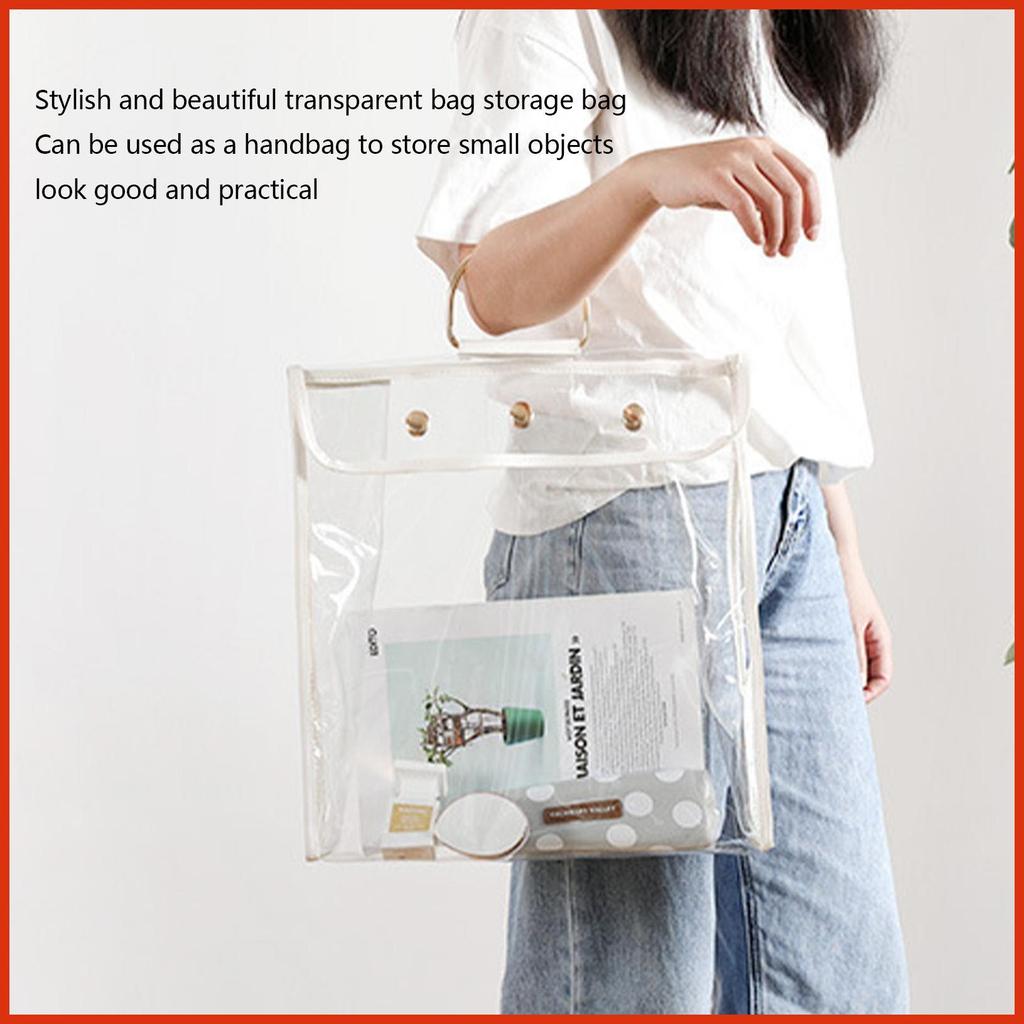 กระเป๋าสําหรับตู้เสื้อผ้ากระเป๋าถือใสกระเป๋าเก็บกระเป๋าถือสําหรับผู้หญิงสาวสุภาพสตรี Wives hotedsth