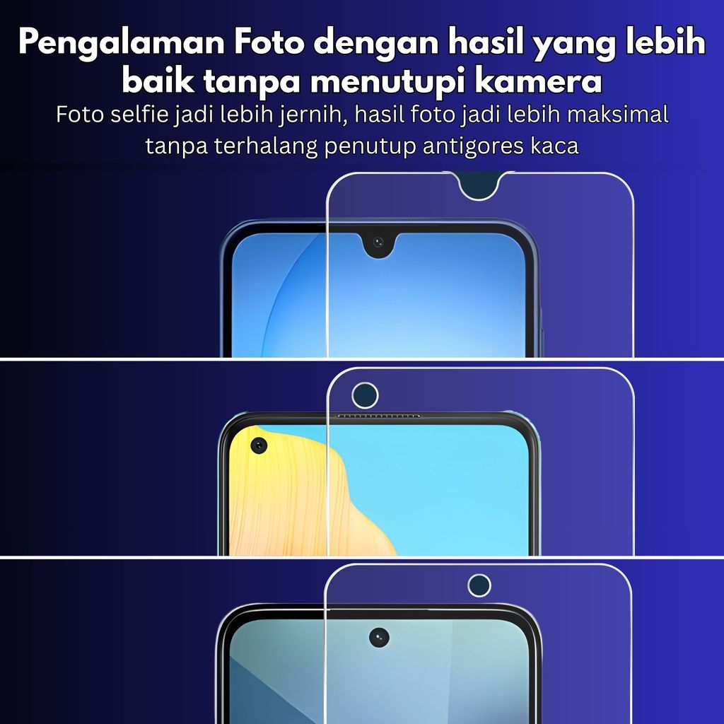 LAYAR PL OMMOกระจกนิรภัยHD Clear OPPO A15 A15S A16 A16E A16K A17 A17K A1K A5 A9 A31 2020 Screenguard