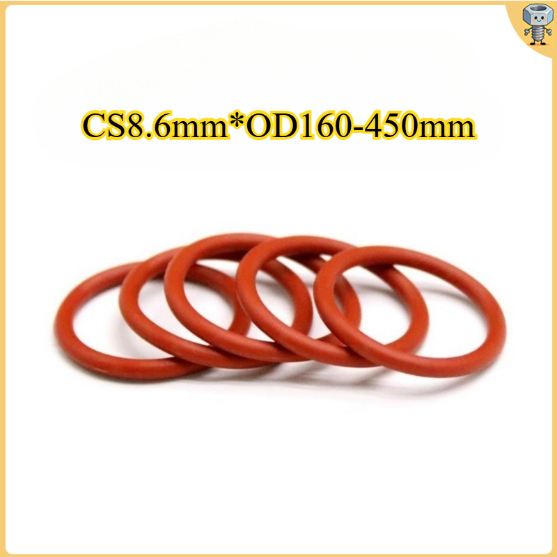 ยางโอริง อเนกประสงค์ คุณภาพสูง สีแดง CS8.6 มม.* OD160-450 มม.SZ-ZY2