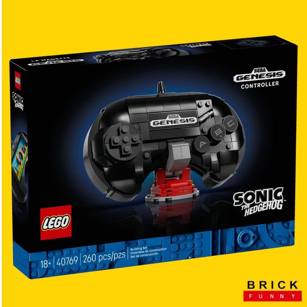 LEGO® Sonic the Hedgehog™ 40769 SEGA® Genesis™ Controller สินค้าพร้อมส่ง สินค้าส่งไว ของแท้ 100%