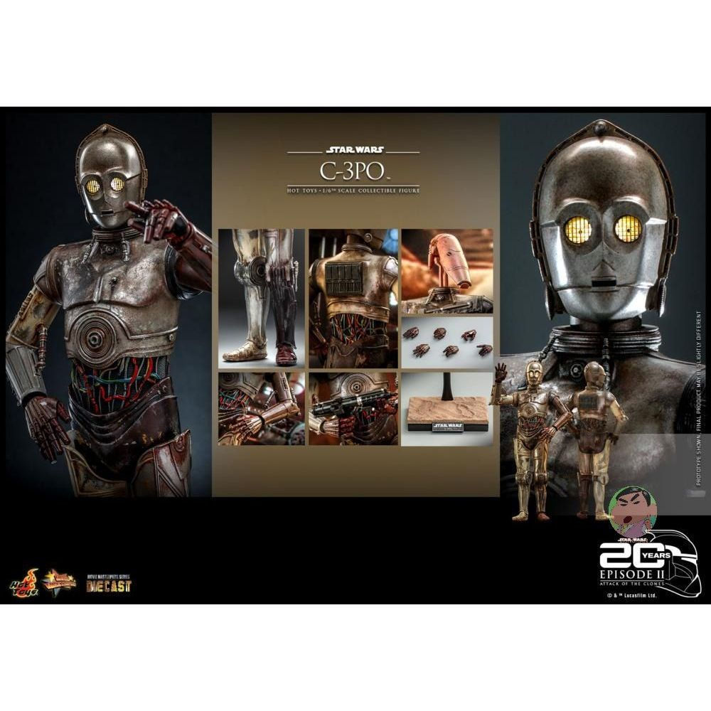 ( ⭕ PRE-ORDER) Hot Toys MMS650D46 Star Wars: C-3PO Clone Attack 1/6th Scale Collectible Figure