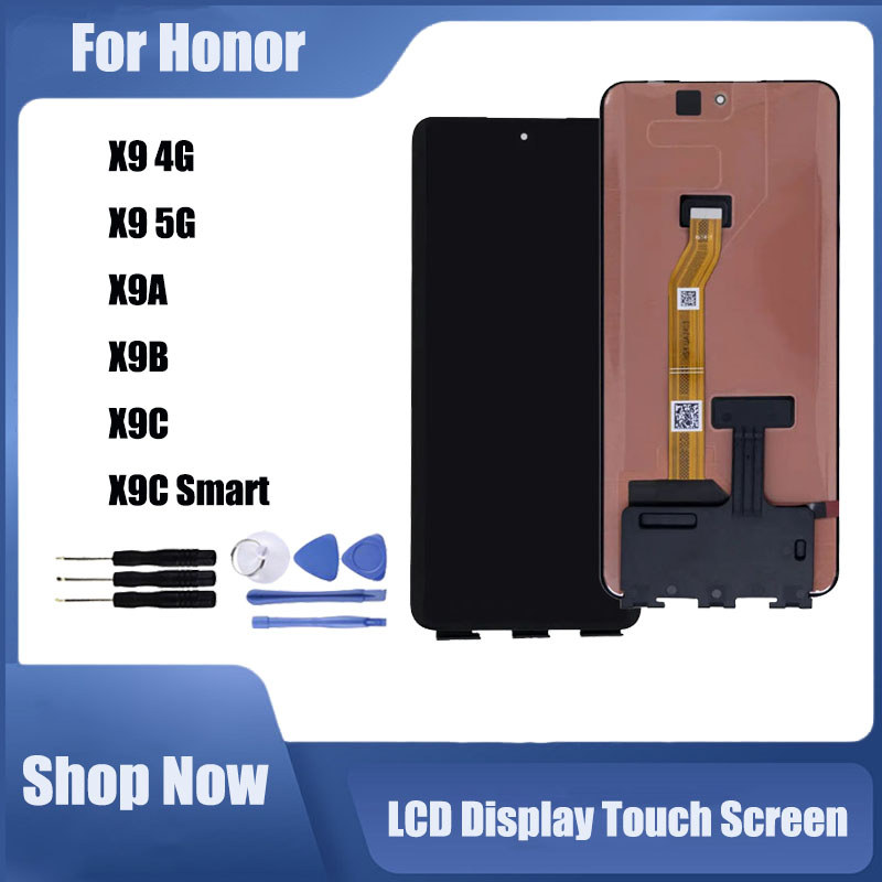 สําหรับ Honor X9 4G X9 5G X9A X9B X9C X9C สมาร์ทจอแสดงผล LCD หน้าจอสัมผัสเปลี่ยน