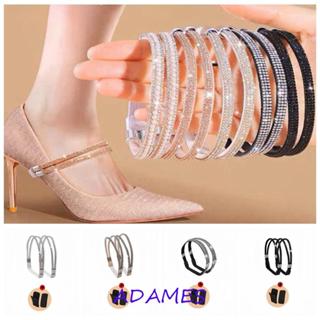 สายรัดยึดยืดหยุ่นสำหรับรองเท้าส้นสูง ป้องกันการหลุดและกันลื่…