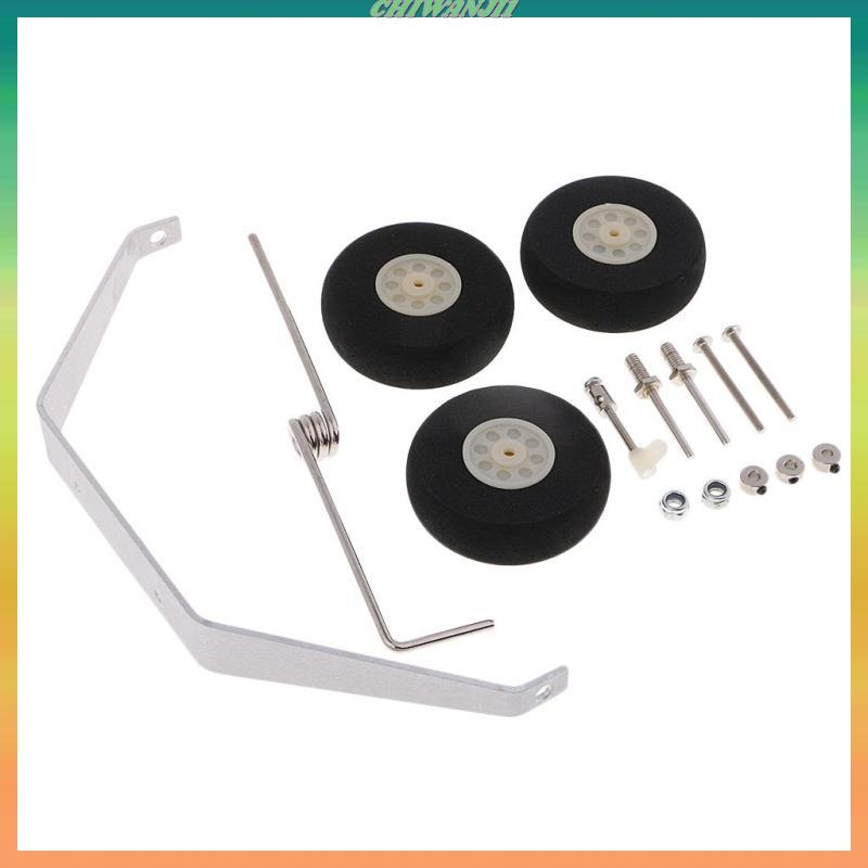 [เท่าไหร่1] ชุดอุปกรณ์เสริมล้อหน้าและเกียร์ลงจอดสําหรับเครื่องบิน RC Cessna 182