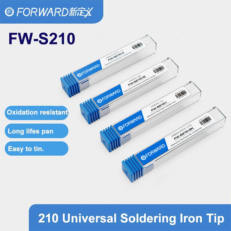 FORWARD C210/C245 Integrated หัวแร้งเคล็ดลับความร้อนที่มีประสิทธิภาพสําหรับ BE01 SI01 JBC Sugon สถานีบัดกรี