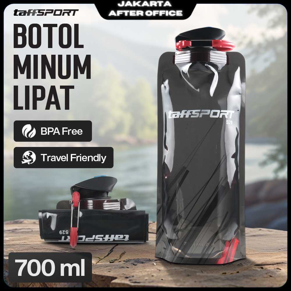 TaffiSPORT ขวดน้ําพับได้ BPA Free 700ml - S29