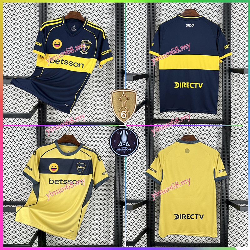 เสื้อฟุตบอล Boca Juniors ขนาด 25-26 สำหรับแฟนคลับ