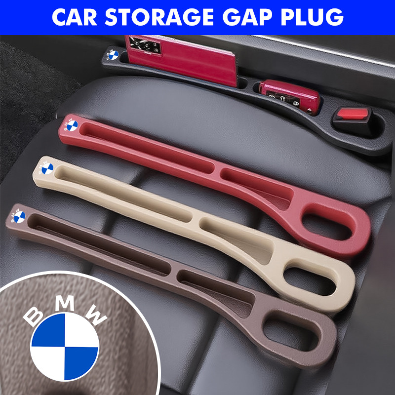 2 ชิ้นรถที่นั่ง Gap Filler Organizer PU Universal Car Seat Gap Anti-leak Stopper Strip Slot ที่นั่ง 